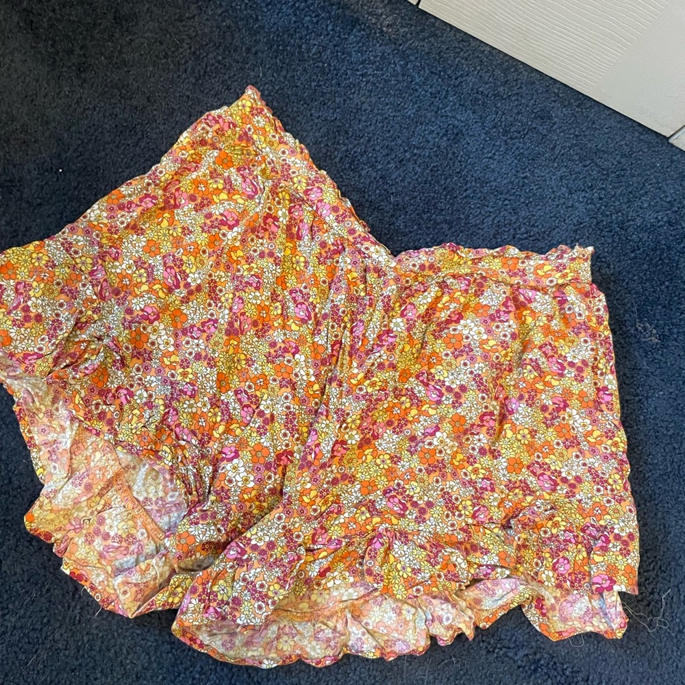 Wild Fable Orange and Pink Shorts